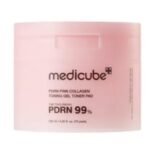 Medicube PDRN PINK COLLAGEN TONING GEL TONER PAD 70PCS